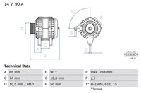 Laturi - 0 986 040 390