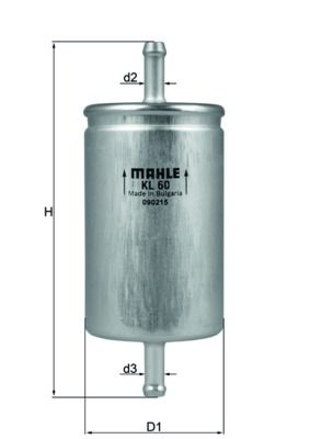 Degvielas filtrs - KL 60