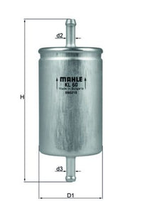 Degvielas filtrs - KL 60