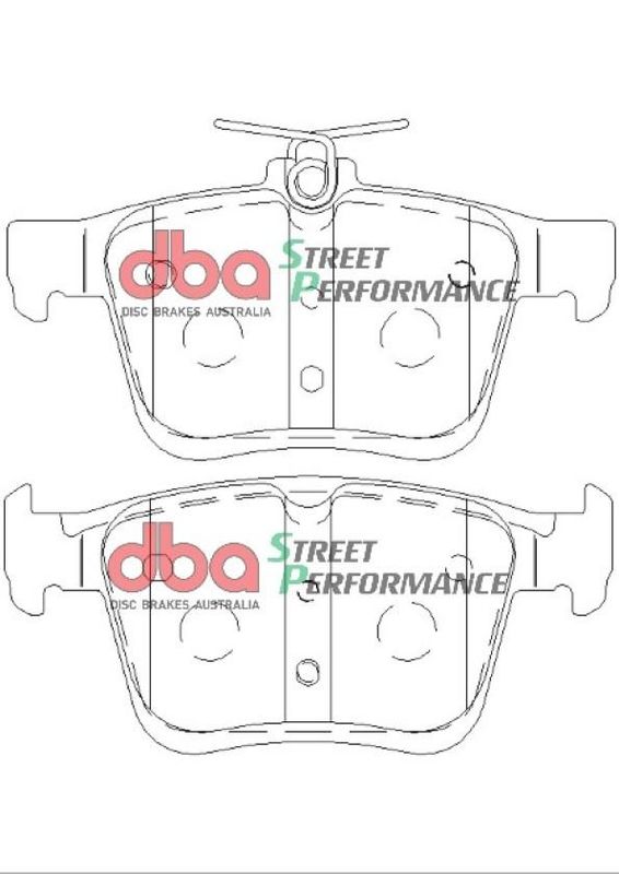 Brake Pads Street Performance ECE R90 certified | Rear Axle - DB2384SP
