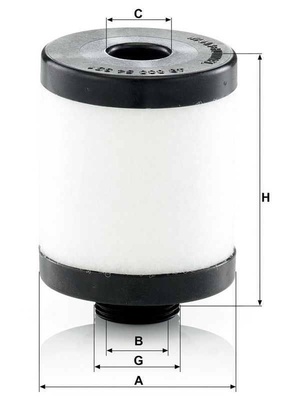 Suodatin, paineilma - LE 2011