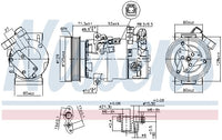 Kompressori, ilmastointilaite - 890586