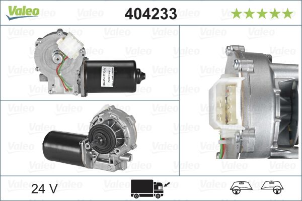 Stiklu tīrītāju motors - 404233