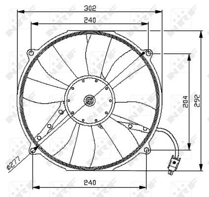 Ventilators, Motora dzesēšanas sistēma - 47046