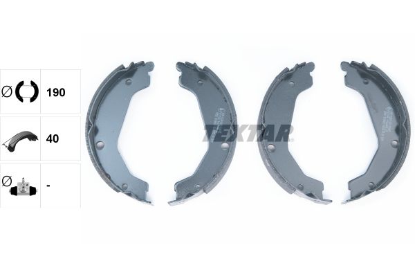 Bremžu loku komplekts, Stāvbremze - 91068400