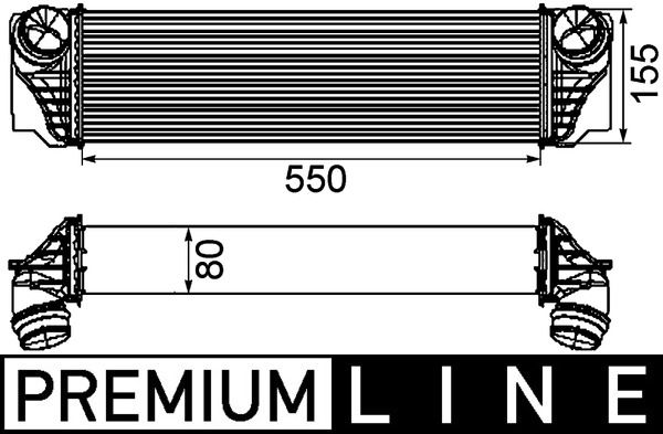 Välijäähdytin - CI 184 000P