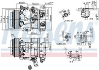 Kompressori, ilmastointilaite - 890156