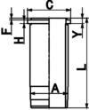 Cilindra čaula - 89370110