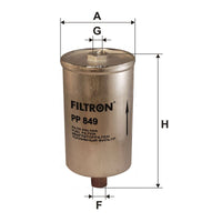 Degvielas filtrs - PP 849