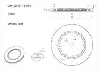 5000 series - Plain Surface - Rotor Only - DBA52916.1