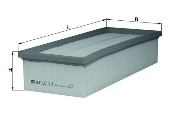 Gaisa filtrs - LX 1211