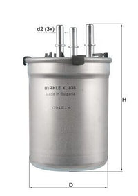 Degvielas filtrs - KL 838