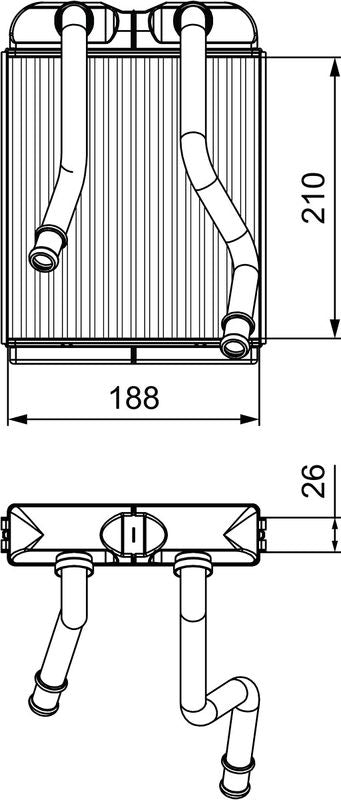Lämmityslaitteen kenno - 811532