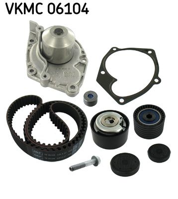 Vesipumppu + jakohihnasarja - VKMC 06104