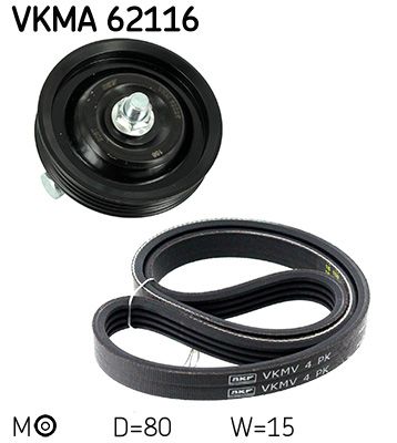 Moniurahihnasarja - VKMA 62116