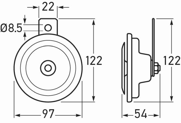 Skaņas signāls - 3BA 002 768-382