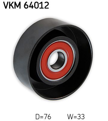 Ohjainrulla, moniurahihna - VKM 64012