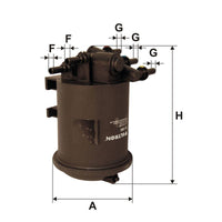 Degvielas filtrs - PS 980