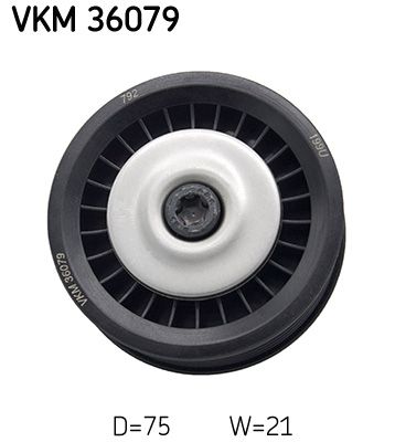 Ohjainrulla, moniurahihna - VKM 36079