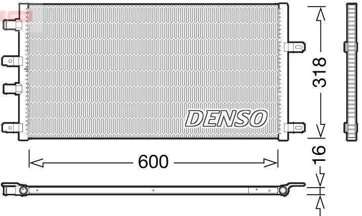 Motora dzesēsanas radiators - DRM12011