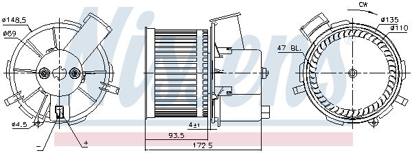 Sisätilapuhallin - 87405