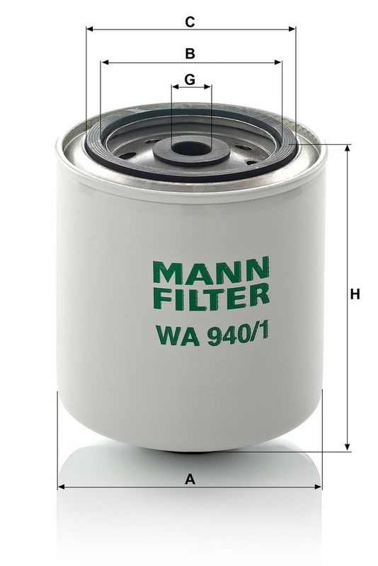Jäähdytysnestesuodatin - WA 940/1