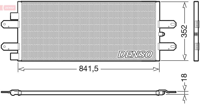 Lauhdutin, ilmastointilaite - DCN99053