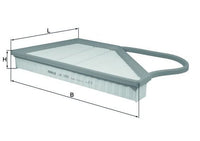 Gaisa filtrs - LX1091