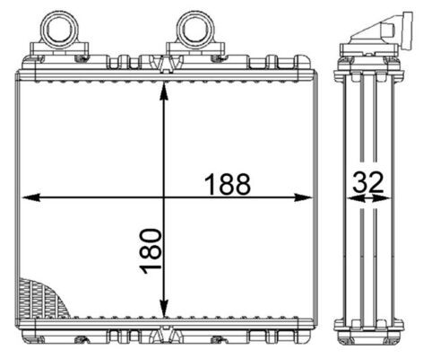 Lämmityslaitteen kenno - AH 222 000S