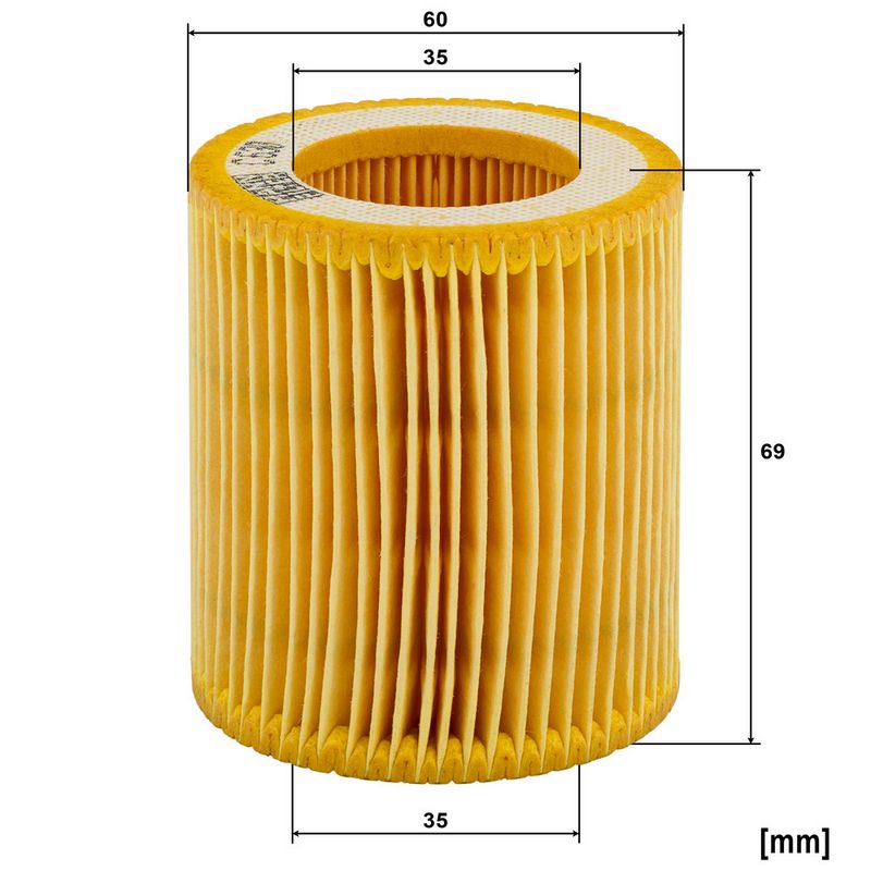Gaisa filtrs - C 630