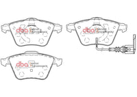 Brake Pads Xtreme Performance | Front Axle - DB2402XP