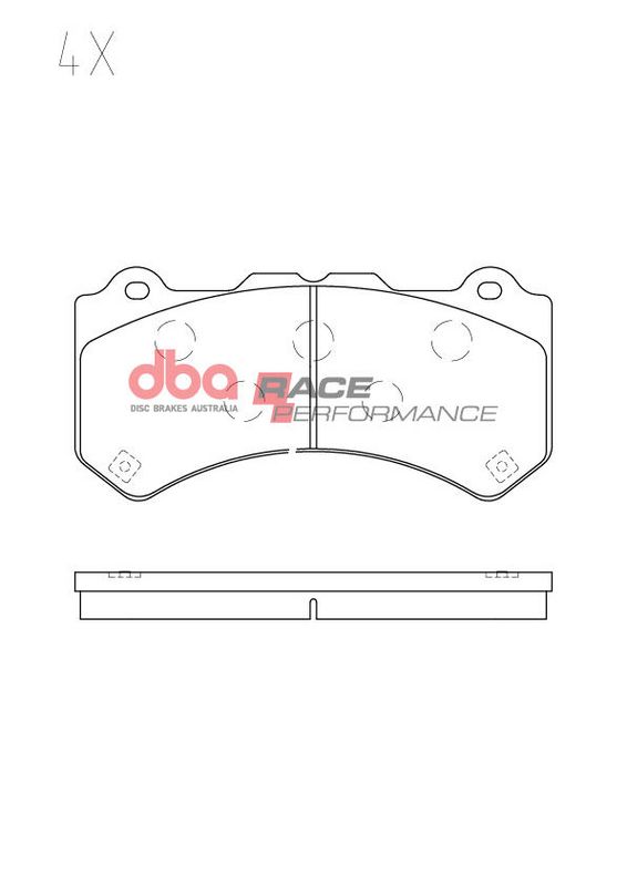 Brake Pads Race Performance - DB15287RP