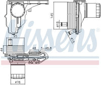 Eļļas radiators, Motoreļļa - 91329