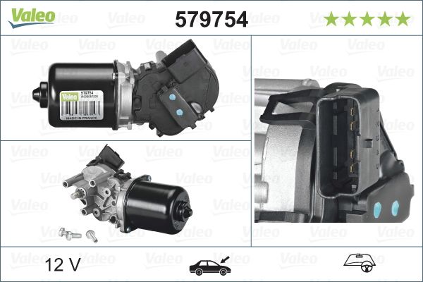 Stiklu tīrītāju motors - 579754