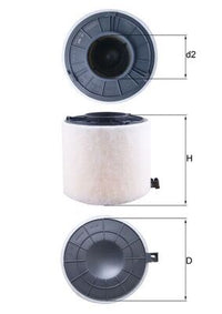 Gaisa filtrs - LX 4407