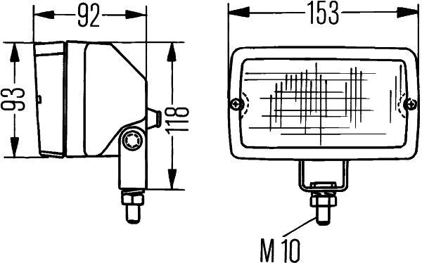 Darba gaismas lukturis - 1GA 005 060-001