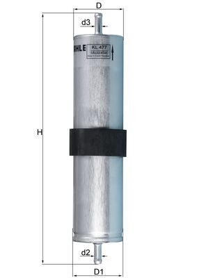 Degvielas filtrs - KL 477
