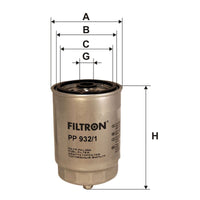 Degvielas filtrs - PP 932/1