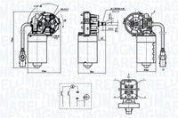 Stiklu tīrītāju motors - 064370000010
