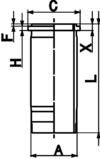Cilindra čaula - 89899110