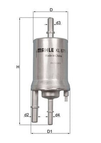 Degvielas filtrs - KL 871