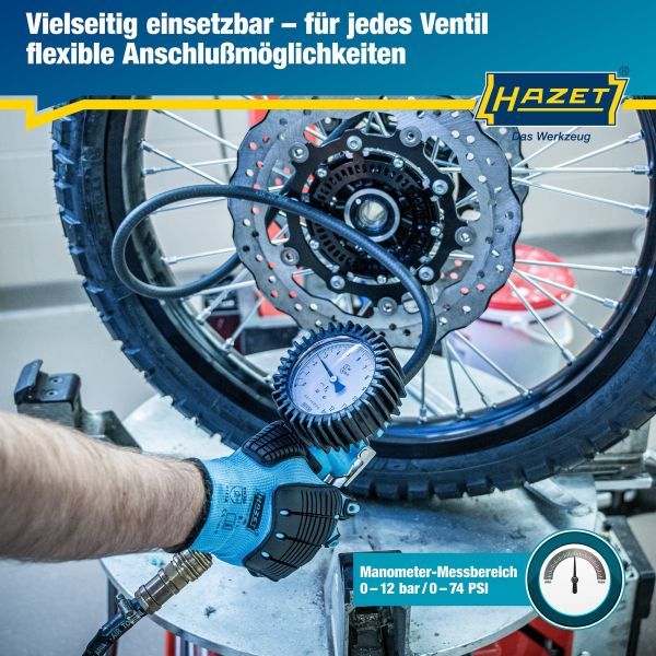 Riepu pumpēšanas pistoles un spiediena mērītāji - 9041G-1