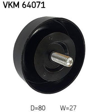 Ohjainrulla, moniurahihna - VKM 64071