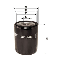 Eļļas filtrs - OP 546