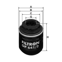 Eļļas filtrs - OP 641/2