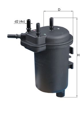 Degvielas filtrs - KL 432