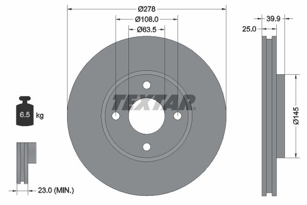 Vidējais izpl. gāzu trokšņa slāpētājs - 279-003
