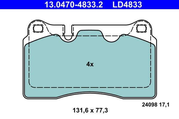 Jarrupala, levyjarru - 13.0470-4833.2
