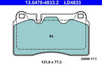 Jarrupala, levyjarru - 13.0470-4833.2
