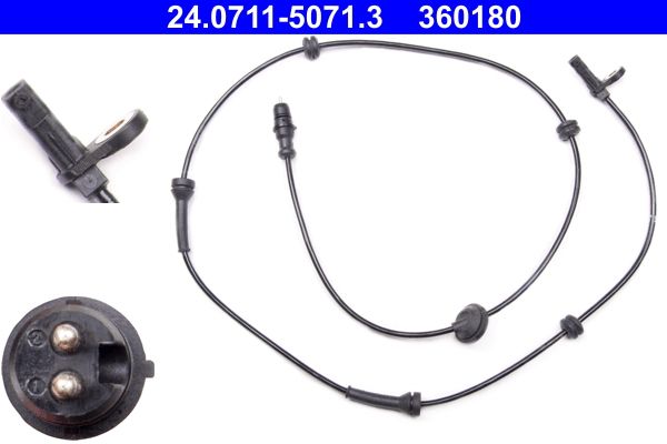 ABS-anturi - 24.0711-5071.3